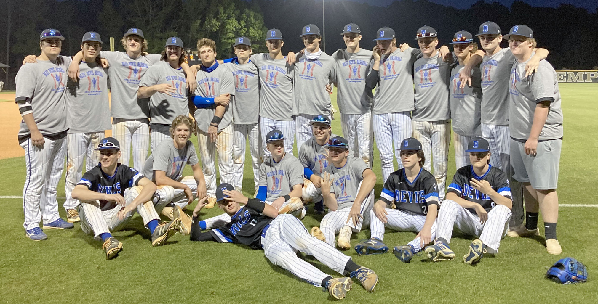 Region champion Blue Devils